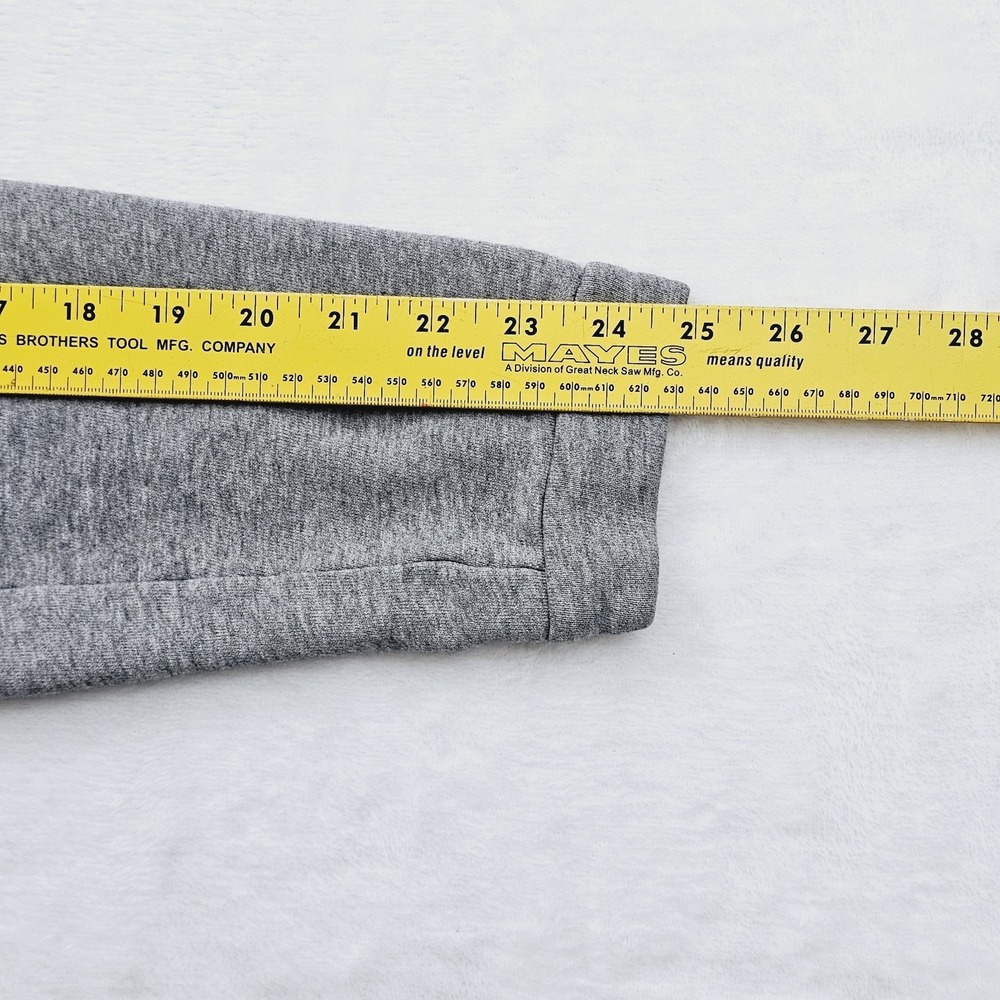 BYLT Sweatshirt Mens Medium Gray Core Crewneck Long Sleeve Pullover Sweater - Picture 8 of 9
